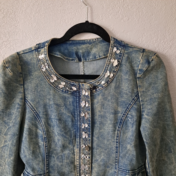 Embellished Denim Jacket - Picture 2 of 8